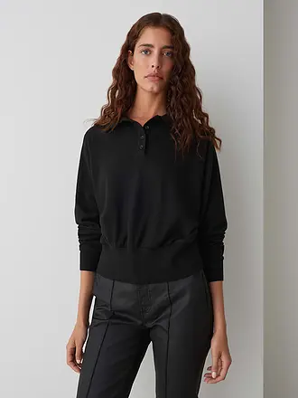 OPUS | Poloshirt GEIGI | schwarz